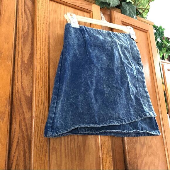 NWT ASSEMBLY New York Stonewashed Denim Mini Skirt Size XS - Picture 6 of 12